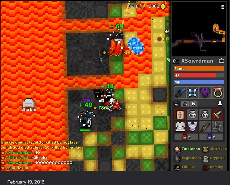 death screenshot