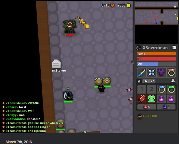 death screenshot