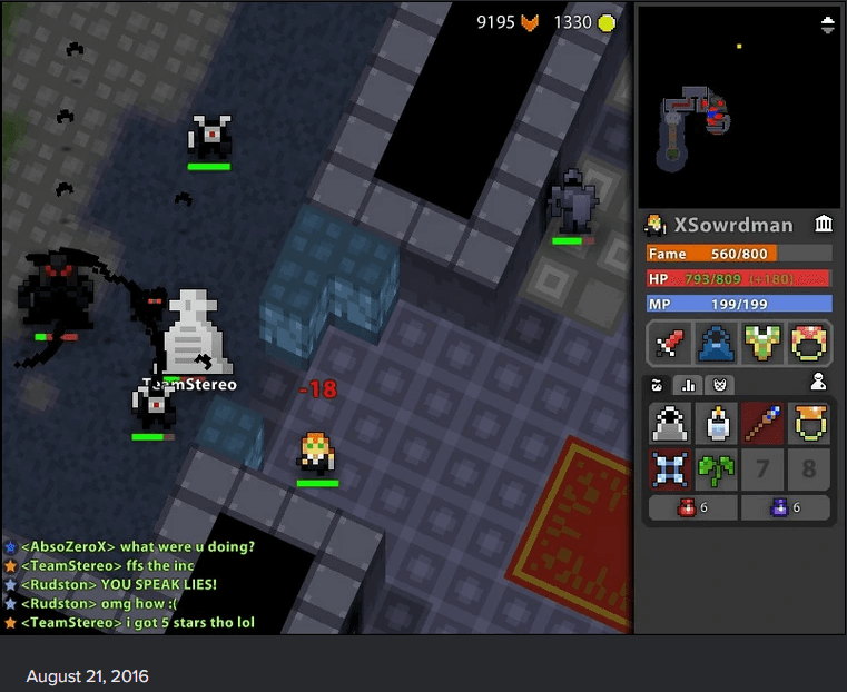 death screenshot